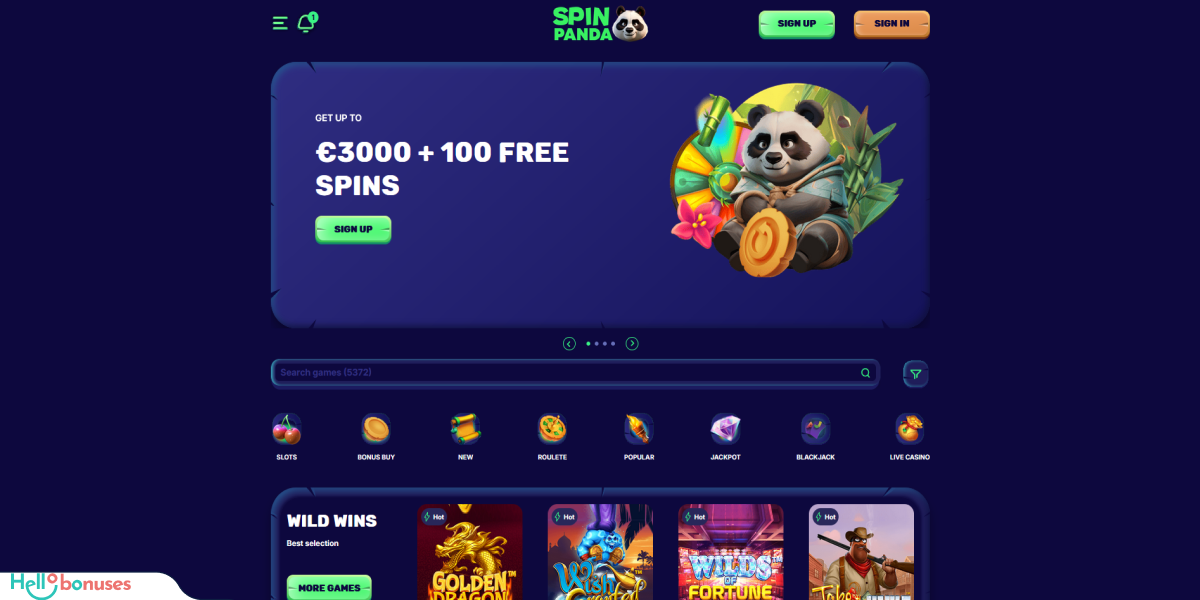 Experience Thrilling Games at Spinpanda Online Casino UK Experience Thrilling Games at Spinpanda Online Casino UK
