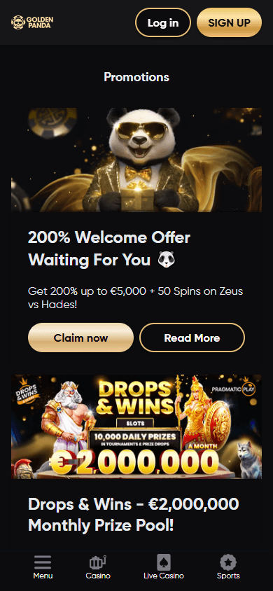 Golden Panda Casino Registration Process 25