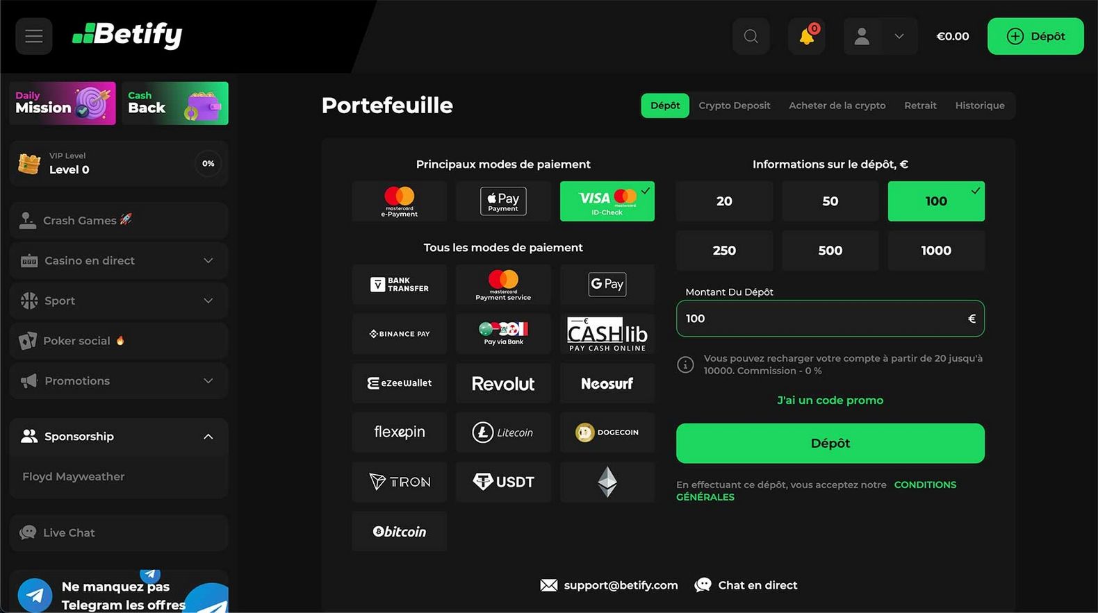 Éditeur de casino en ligne Betify’s
